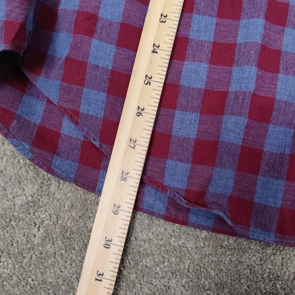 J. Crew Men's Button Down Plaid Shirt Size Large 100% Cotton Old Money - Picture 7 of 7